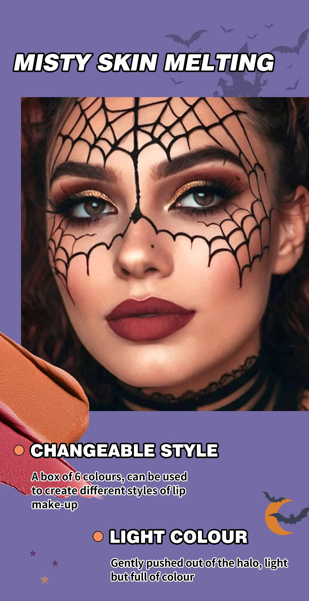 6-Piece Waterproof Velvet Matte Liquid Lipstick Set - 8