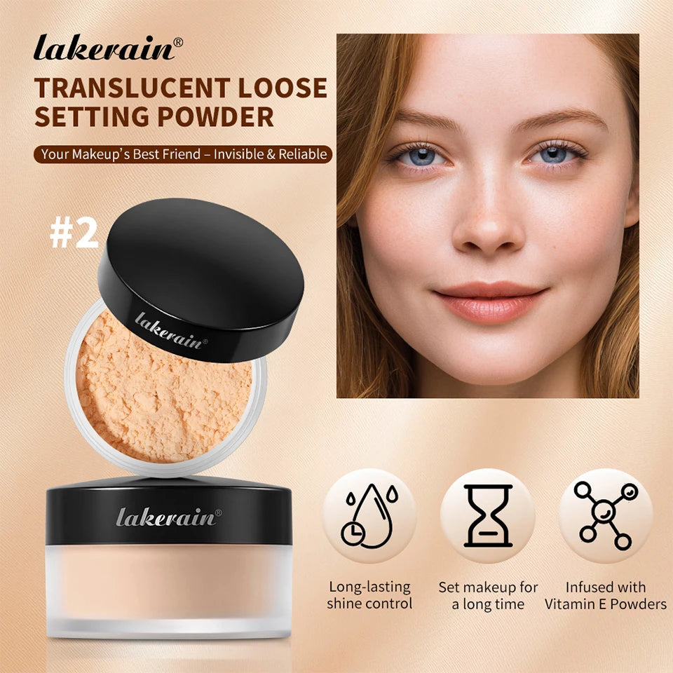 Translucent Loose Setting Powder for Flawless Matte Finish - 7
