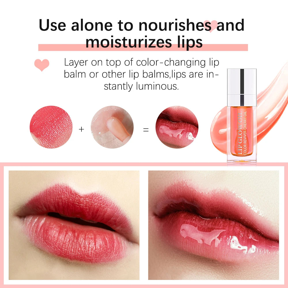 Hydrating Crystal Jelly Plumping Lip Glow Oil - 5