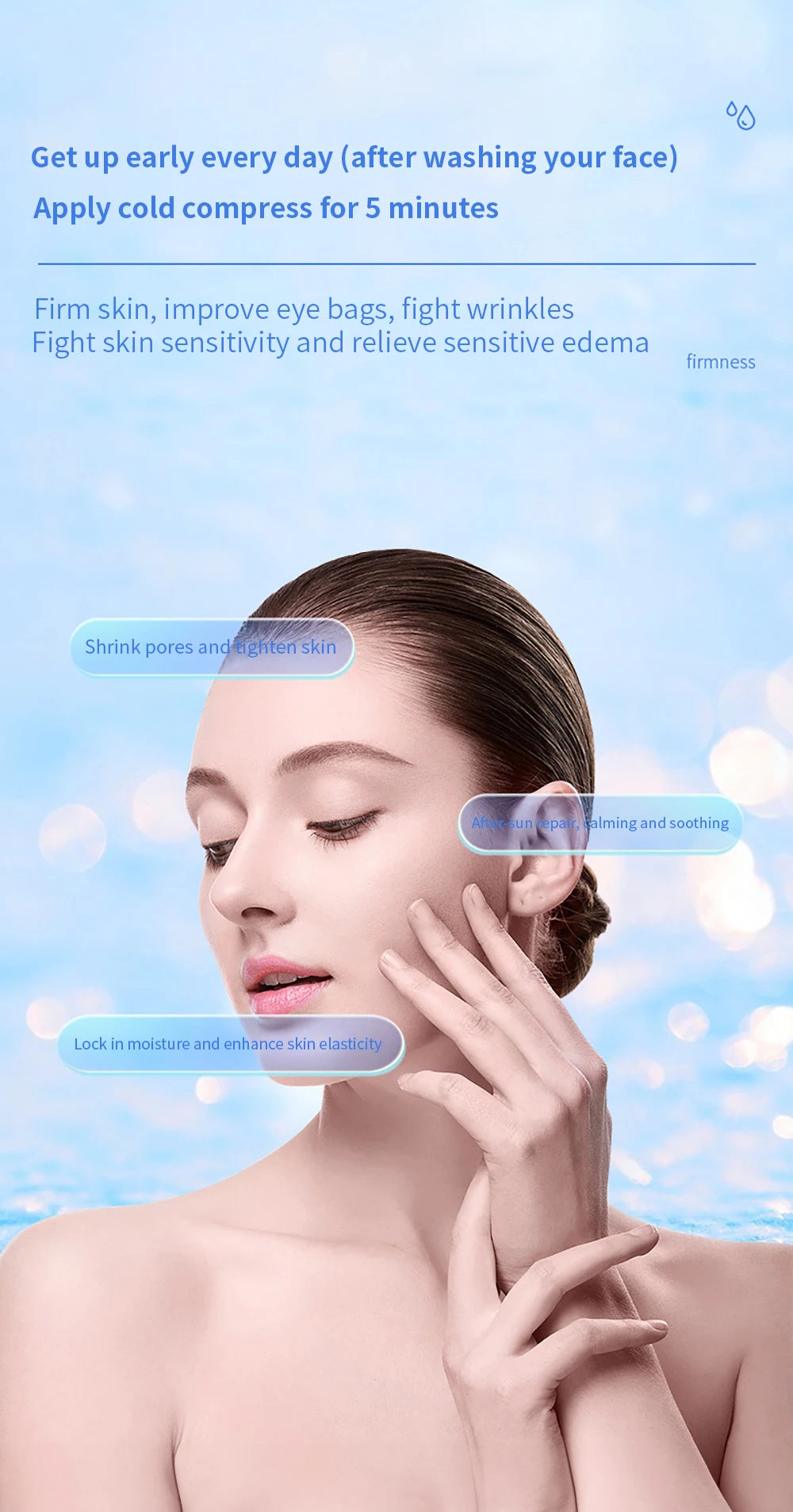 Cold Hammer Facial Cryotherapy & Blue Light Skin Rejuvenation Tool - 10