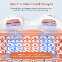 3D Red Light Eye Massager for Eye Strain and Fatigue