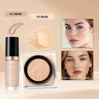 Matte Concealer and Setting Powder Makeup Set