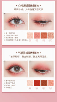 9-Color Waterproof Eyeshadow Palette for Professional Looks