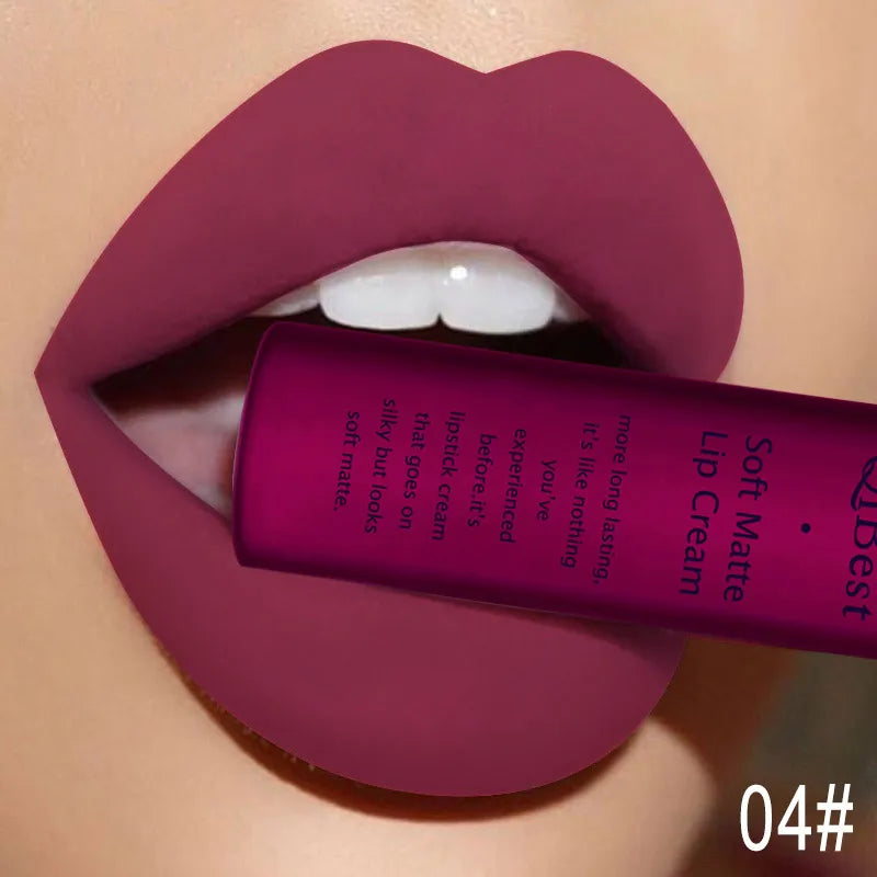Velvet Matte Long-Lasting Liquid Lipstick - 32