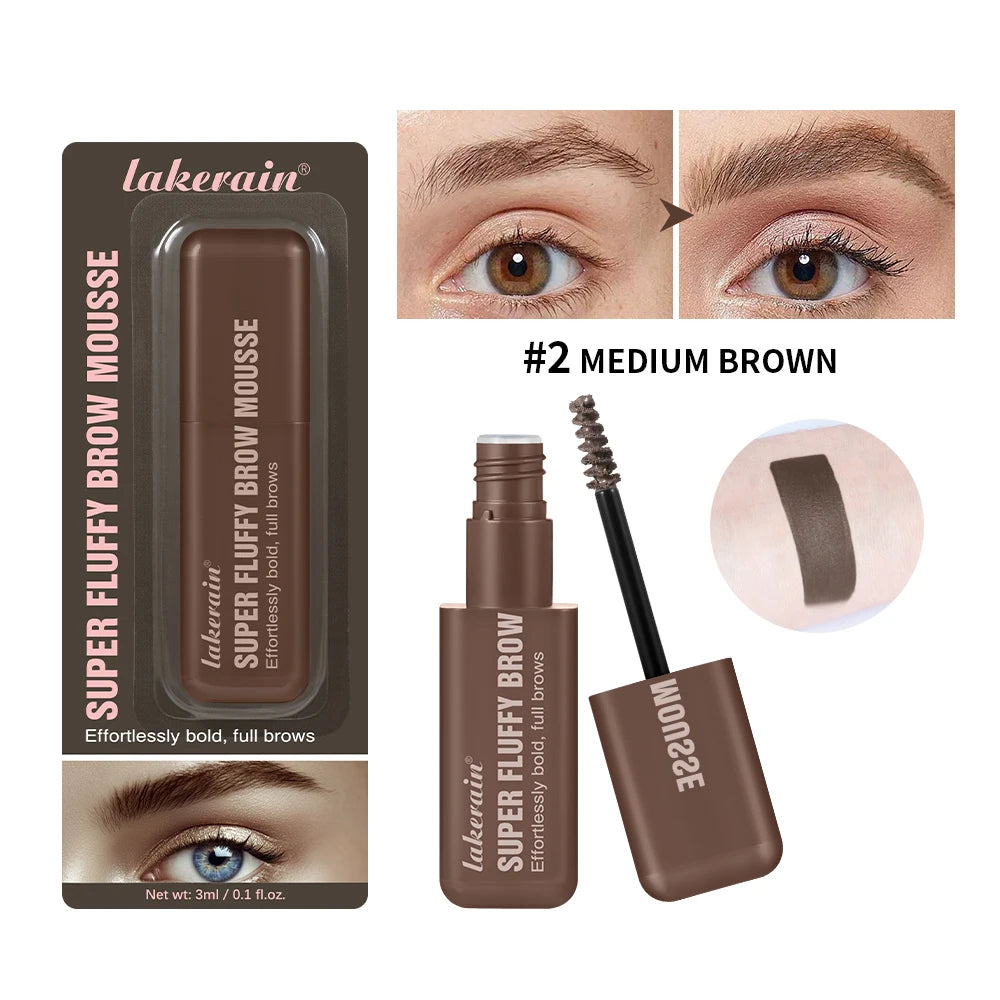 Waterproof Volumizing Eyebrow Mousse for Fluffy Brows - 24