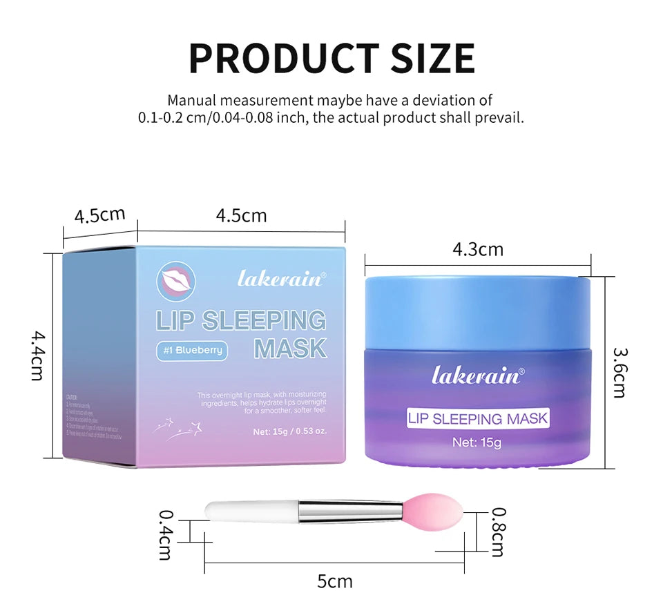 Hydrating Overnight Lip Sleeping Mask for Dry Lips - 17