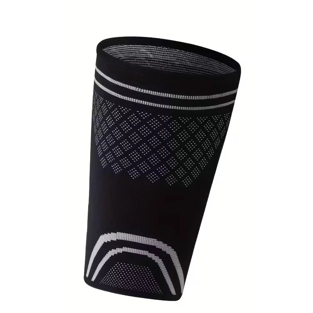 Elastic Thigh Compression Sleeve for Sports and Muscle Support - 8