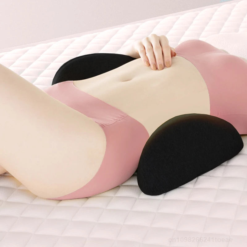 Ergonomic Memory Foam Lumbar Support Pillow for Back Pain - 12