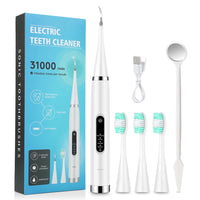 Electric Ultrasonic Teeth Cleaner and Plaque Remover