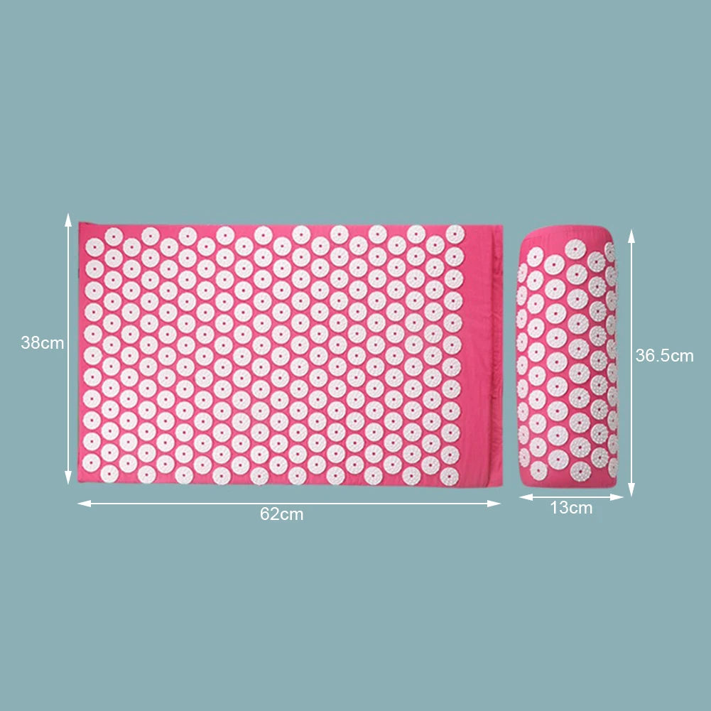 Acupressure Mat and Pillow Set for Muscle Pain Relief - 6