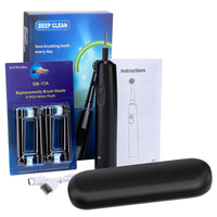 Rechargeable Rotating Electric Toothbrush with 4 Heads