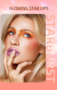 9-Piece Glitter Lip Gloss Set for Shimmering Lips