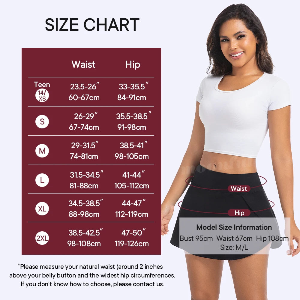 Leakproof Menstrual Period Swim Skirt - 5