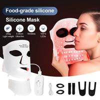 7-Color LED Photon Light Therapy Mask for Facial Skin Rejuvenation