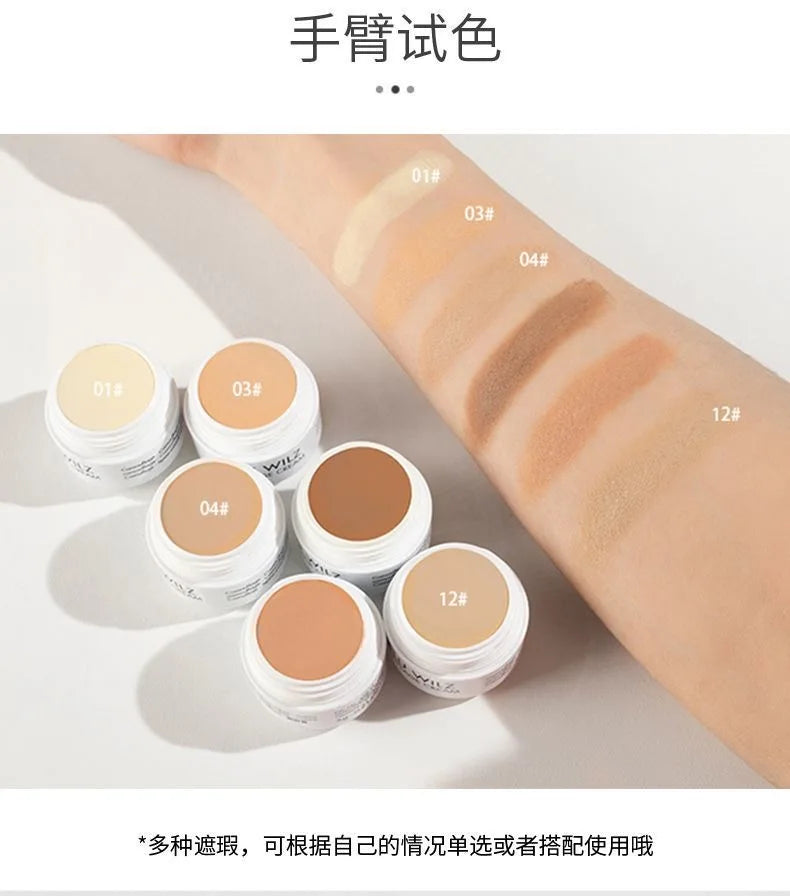Full-Coverage Cream Concealer for Flawless Skin - 3