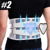 Adjustable Lumbar Support Belt for Lower Back Pain Relief