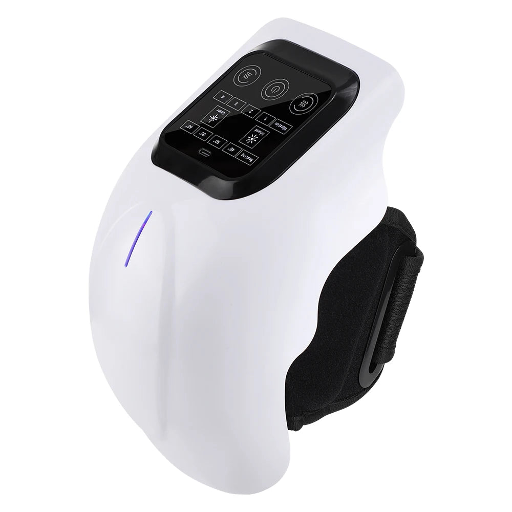 Cordless Heated Knee Massager with Vibration and Infrared Therapy - 14