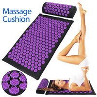 Acupressure Massage Mat and Pillow Set for Pain Relief