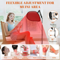Red Light Therapy Floor Lamp for Pain Relief and Skin Care