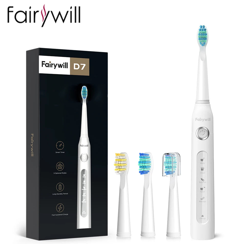 Rechargeable Sonic Electric Toothbrush with 5 Modes - 22