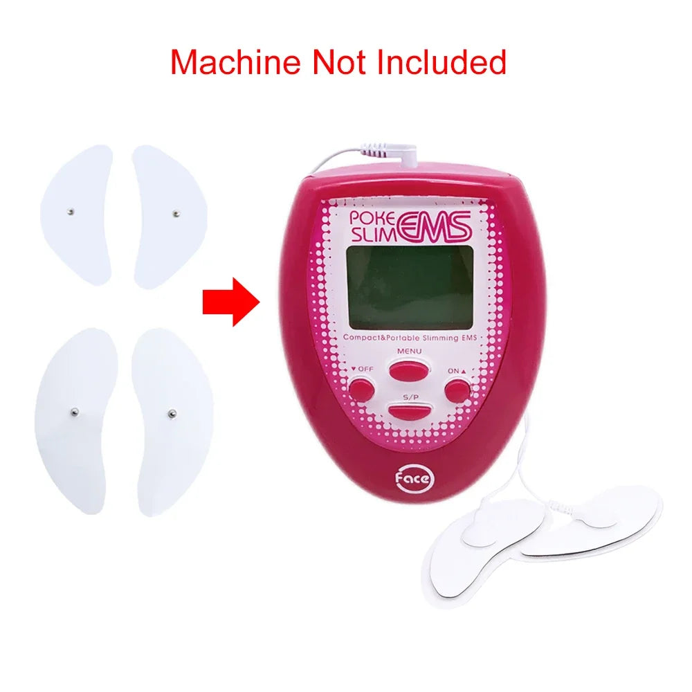 Reusable Microcurrent Face Lifting Electrode Pads - 12