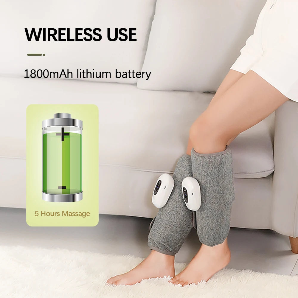 Wireless Air Compression Massager for Leg and Arm Pain Relief - 5