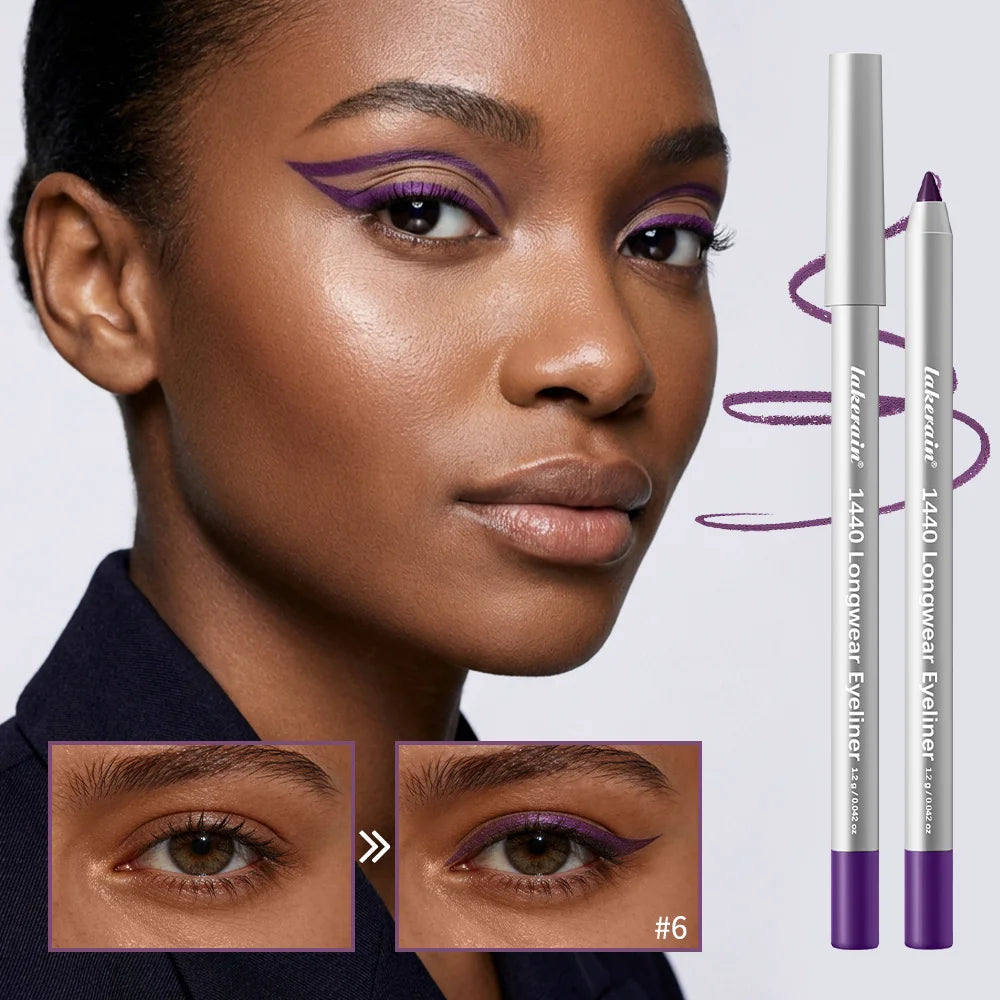 Waterproof Long-Lasting Eyeliner Pencil - 2