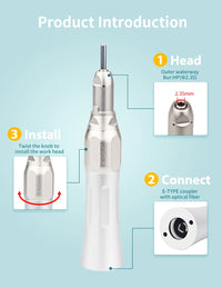5-Piece Professional Dental Handpiece Kit