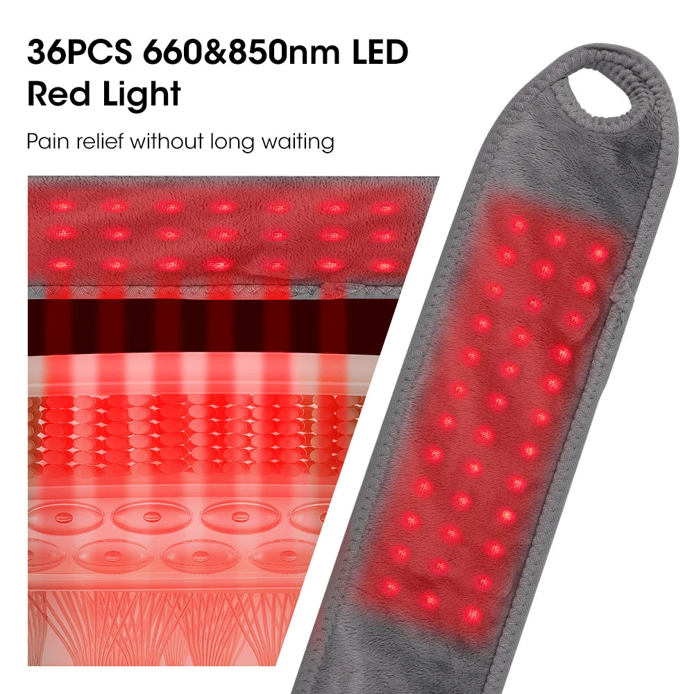 Red Light Therapy Heating Wrap for Joint & Muscle Pain Relief - 2