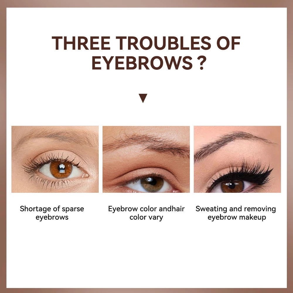 Waterproof Long-Lasting Eyebrow Tint Gel - 6