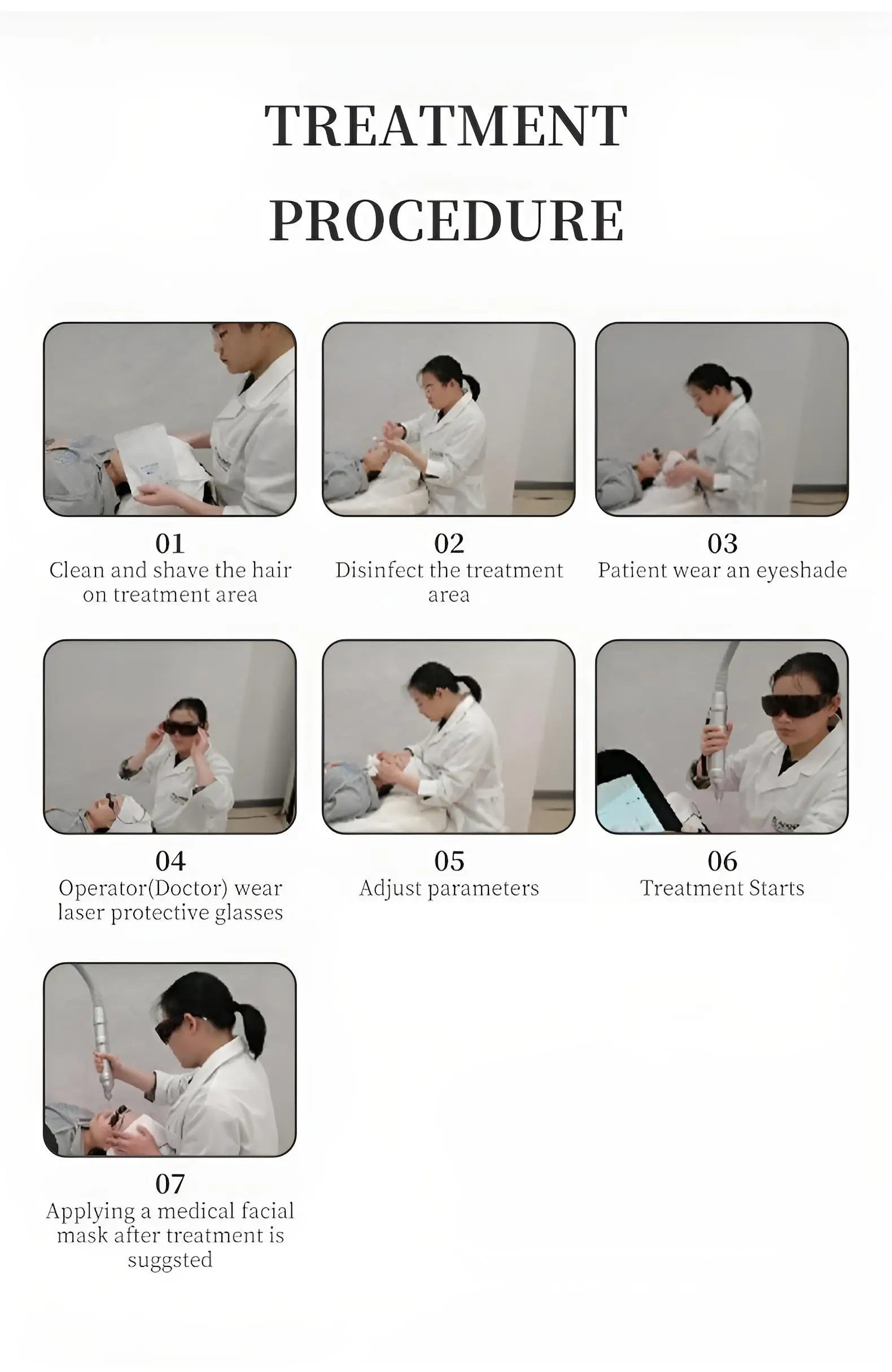 Professional Picosecond Laser Tattoo and Skin Rejuvenation Machine - 25