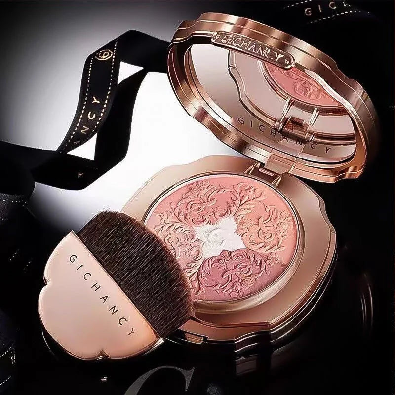 Multi-Color Mineral Face Blush Palette - 3