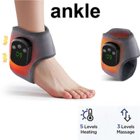 Heated Vibration Ankle Support Brace