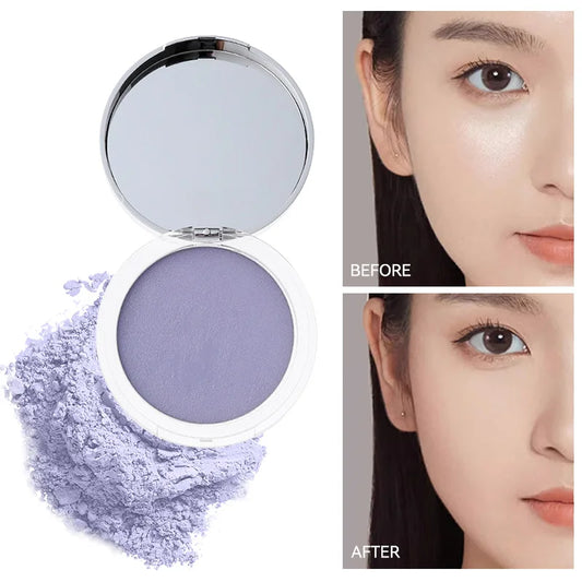 Oil Control Lavender Finishing Powder for Flawless Matte Skin