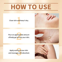 Radiant Glow Nourishing Body Gel Oil for Hydrated Skin