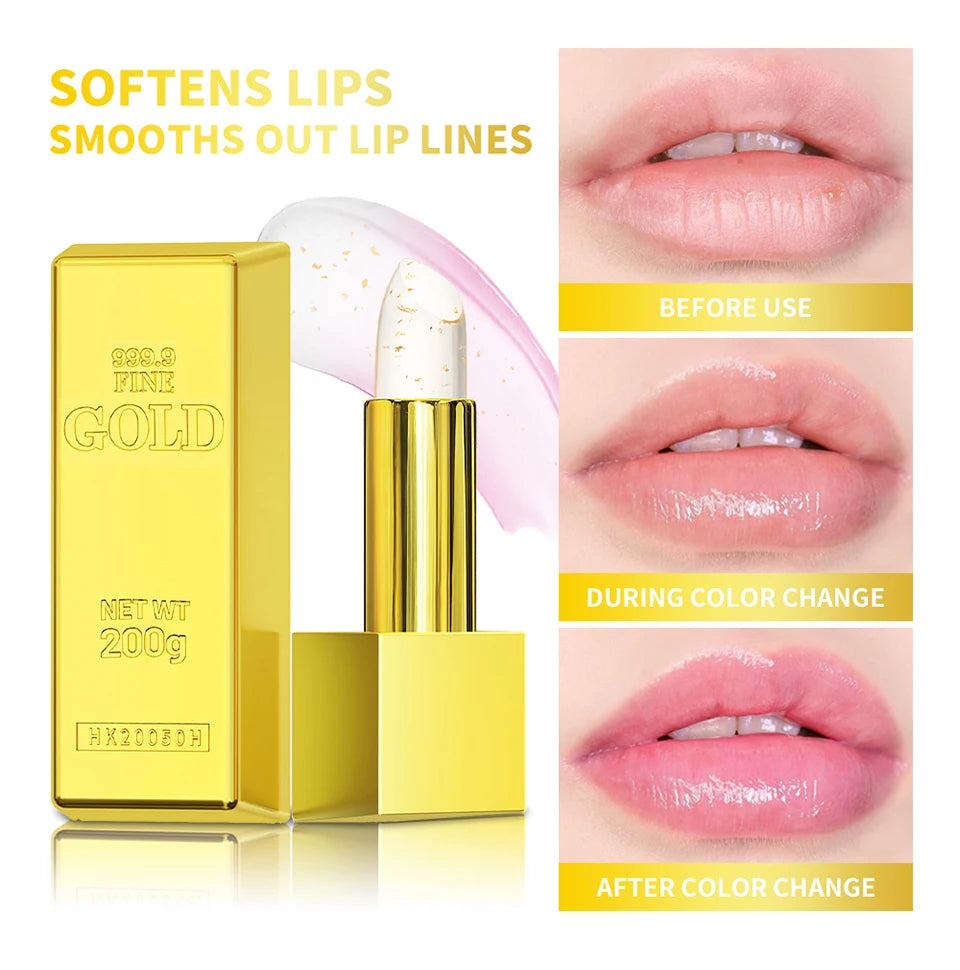24K Gold Color Changing Moisturizing Lip Balm - 11