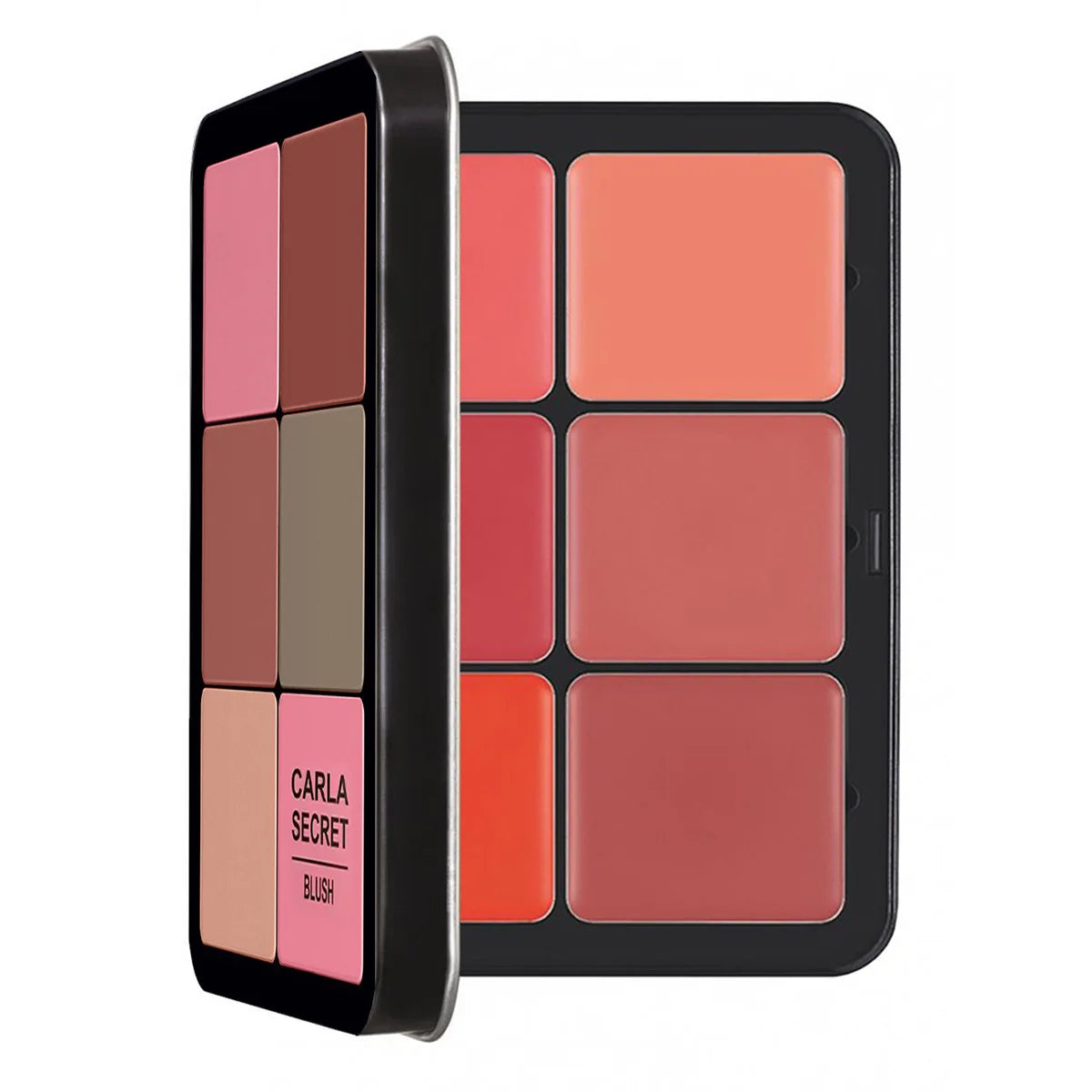 12-Color Creamy Blush and Contour Palette - 18