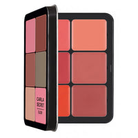12-Color Creamy Blush and Contour Palette
