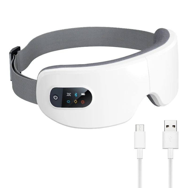 Smart Heated Eye Massager for Fatigue and Sleep Relief - 21