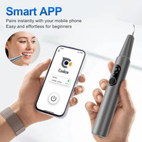 Visual Ultrasonic Tooth Scaler for At-Home Plaque Removal