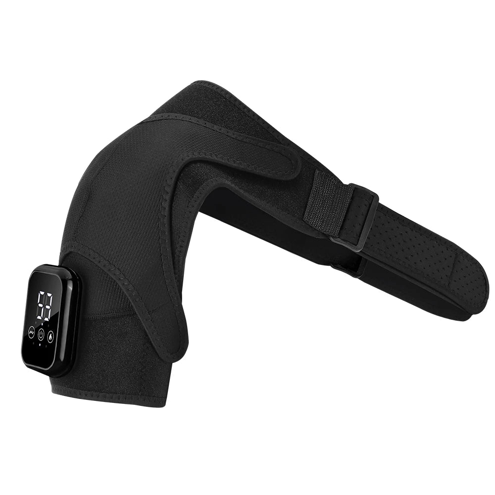 Heated Vibration Shoulder Massager for Pain Relief - 21