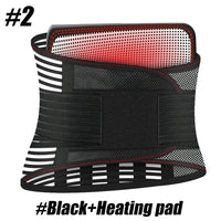 Adjustable Lumbar Support Belt for Lower Back Pain Relief