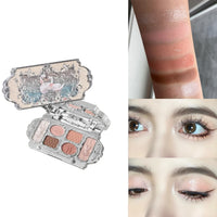 6-Color Swan Ballet Eyeshadow Palette