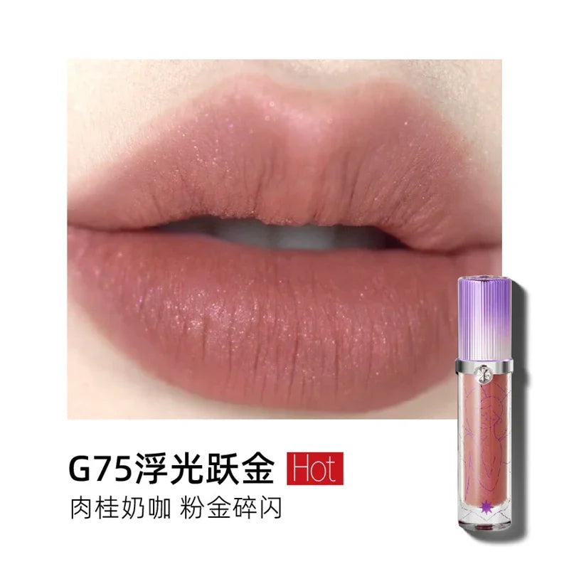 Velvet Matte Liquid Lipstick for Long-Lasting Soft Finish - 30