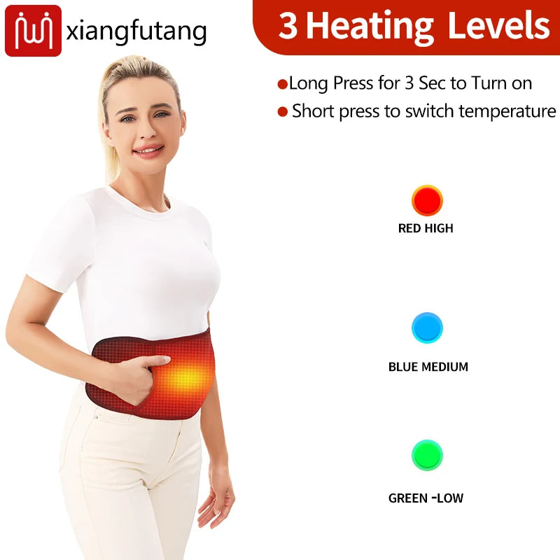 Heated Abdominal Relief Belt for Period Cramps - 4