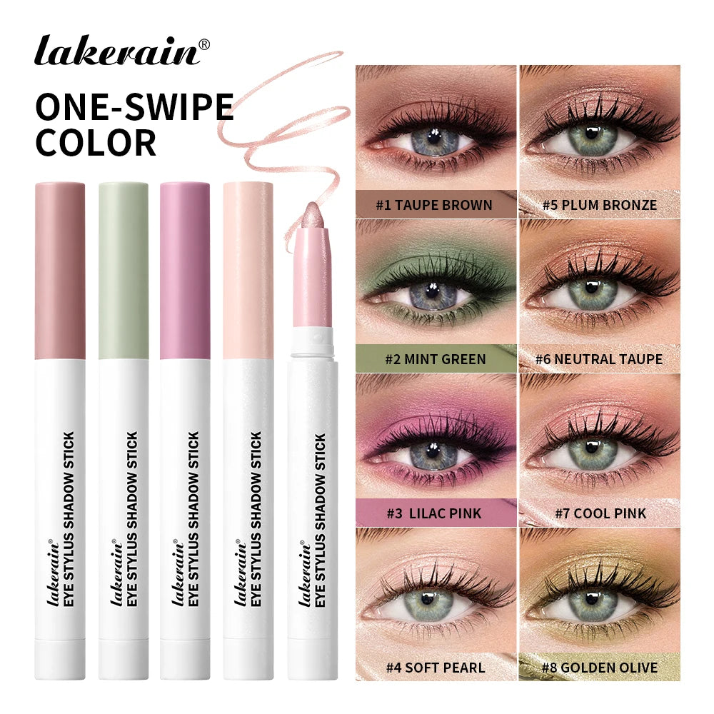 Waterproof Cream Eyeshadow Stick for Long-Lasting Makeup - 1