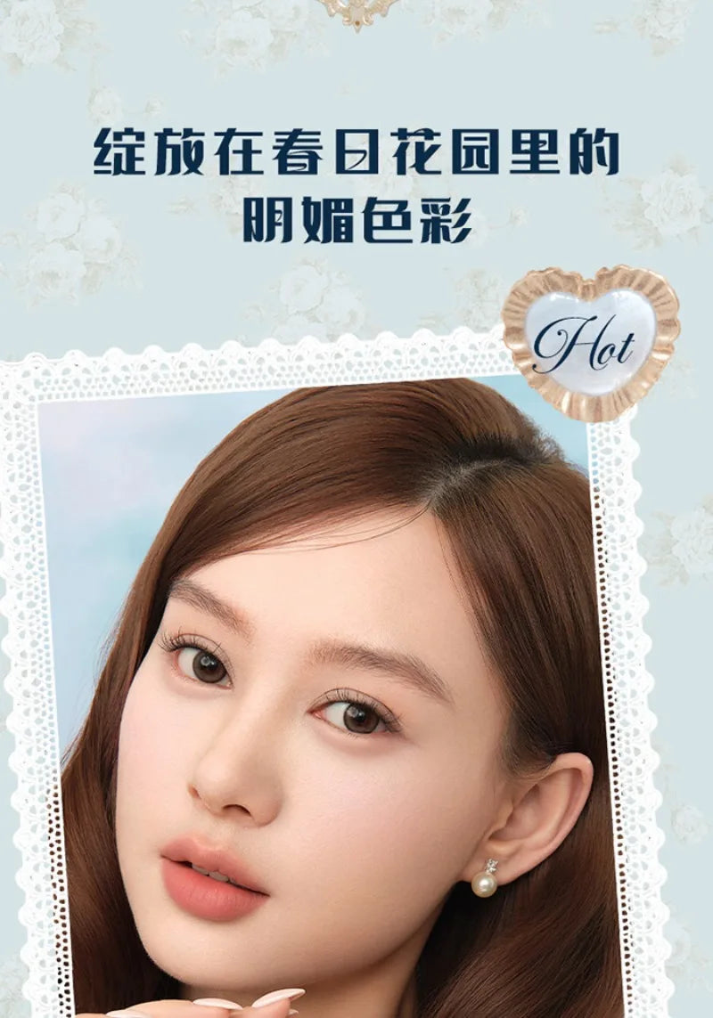 Matte Finish Rose Garden Blush Powder for Natural Cheek Contouring - 16