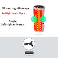 Red Light Therapy Calf Massager with Heat and Vibration