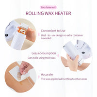 Dual Electric Roll-On Wax Heater for Hair Removal