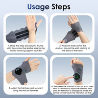 Electric EMS Microcurrent Wrist Massager for Pain Relief